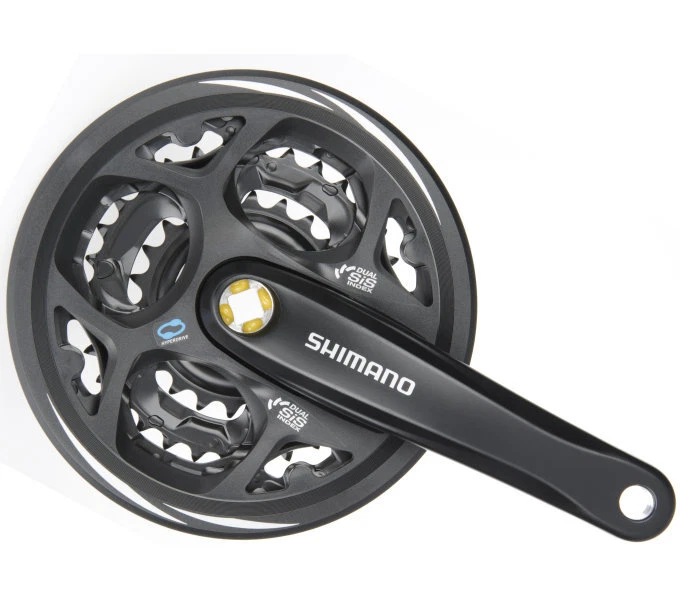 Shimano Altus FC-M311 Kurbelgarnitur, 175mm - Schwarz (E-FCM311E222CL)