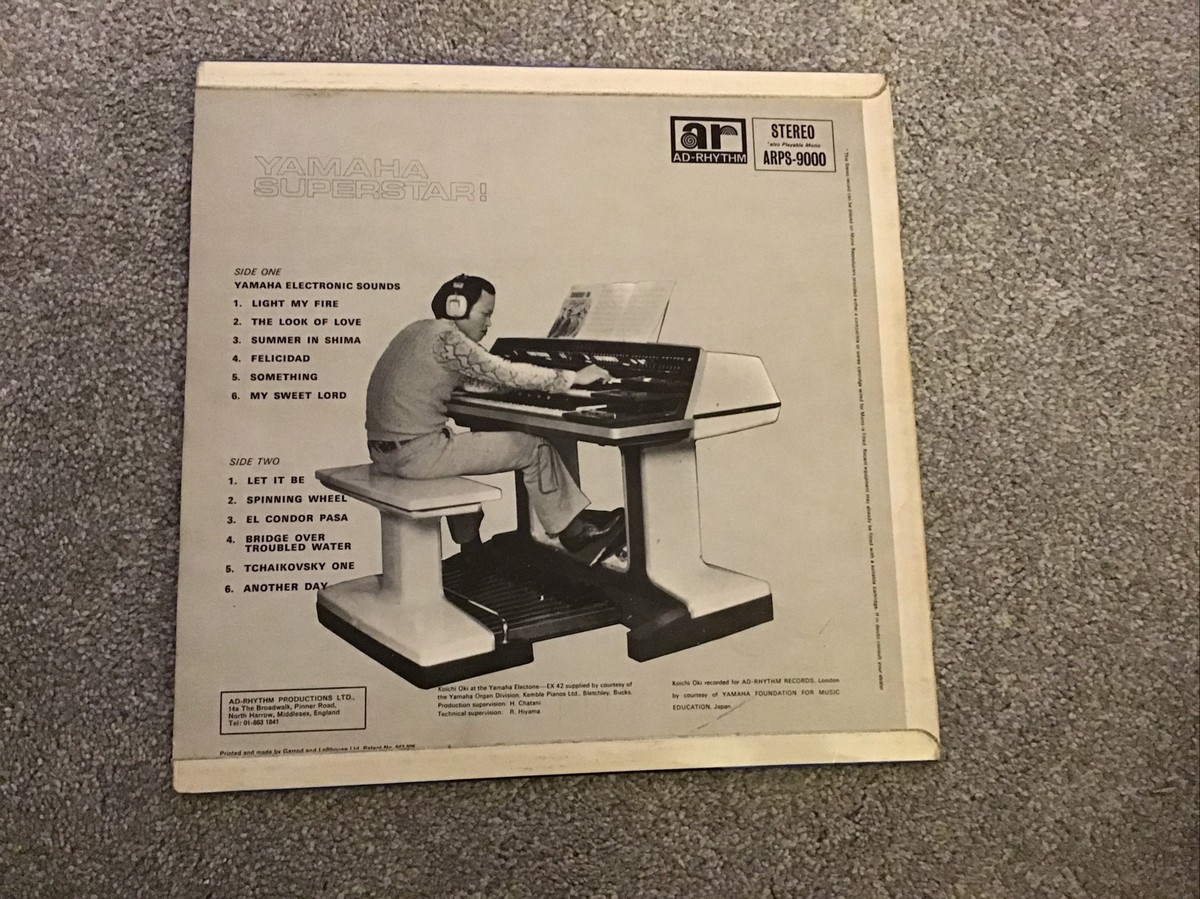 Koichi Oki - Yamaha Superstar! 12” Vinyl LP Album Record 1971 | eBay