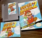 Nintendo Super Mario Bros. 2 NES Game with Original Box and Manual Included