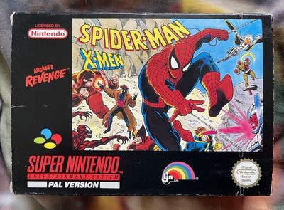 Spider-Man X-Men, Nintendo Snes, Originalverpackt
