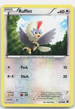 Rufflet 86 Reverse Holofoil Common Emerging Powers 86/98 NM