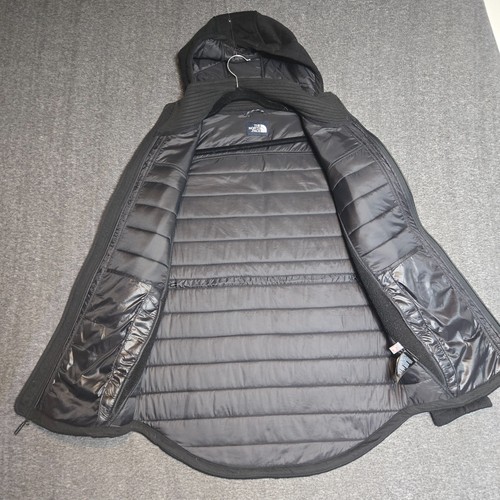 The North Face Indi Insulated Hooded Parka Women's Medium Black Primaloft - Picture 5 of 13
