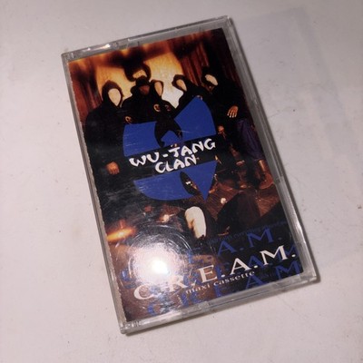 Wu-Tang Clan C.R.E.A.M. Cream Maxi Cassette Tape 1994 BMG Music RCA 62766-4