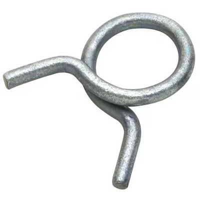 Hose Clamp, Dia 0.250X0.062, Grn, Pk100,  Hc-4St G