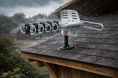 #ad #ad HDTV Antenna 1080P Outdoor Amplified Digital 360 Rotor HD TV UHF VHF FM 150 Mile $29.83