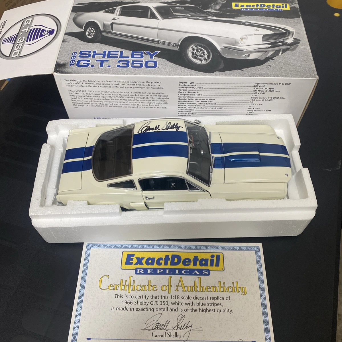 Exact Detail Replicas 1:18 Scale Diecast Cars, Trucks & Vans for