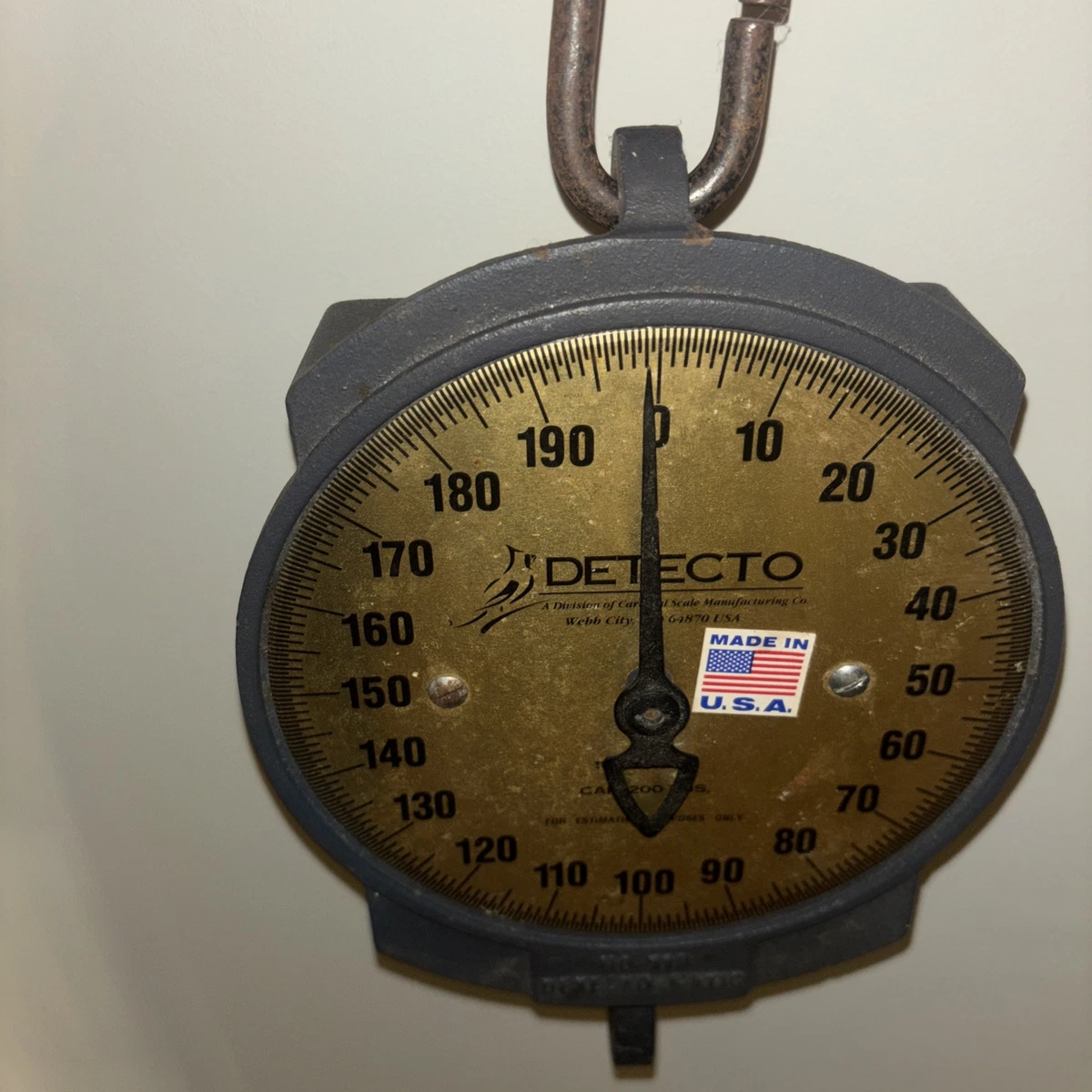 Detecto Scale Indiana Antique Mercantile, Trade & Factory Scales