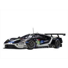 AUTOart 1/18 Ford GT No.66 Le Mans 24 Hours LMGTE Pro 2019 Black White 81910