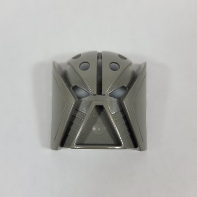 Vtg LEGO Bionicle Old Dark Grey MATATU TURAGA Kopeke Kanohi Mask Part 32570