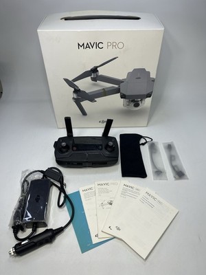 DJI Mavic Pro Controller Model GL200A And Car Charger ***NO DRONE