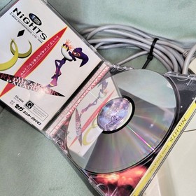 Sega Saturn 3D Control Pad HSS-0137 + NiGHTS into Dreams Game Set