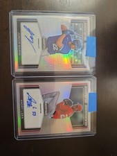 2021 Prizm Draft Signing Sessions Auto Lot (2) – Andry Lara & Junior Marin
