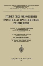 Studien über Persönlichkeit und Schicksal E...