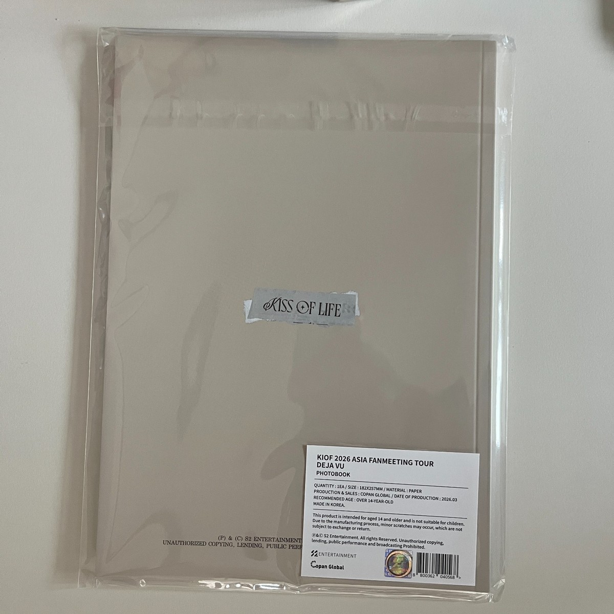 KISS OF LIFE フォトブック 未開封 KISS OF LIFE PHOTOBOOK 2026 FAN MEETING DEJAVU Official | eBay