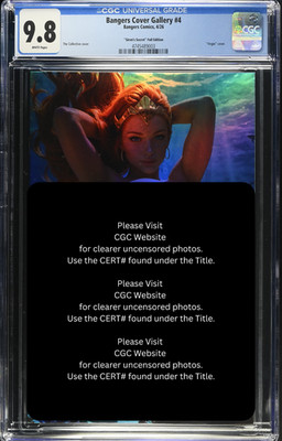 FOIL Bangers Comics Mera Aquaman Cosplay VIRGIN Full Chase Variant LE 10 CGC 9.8