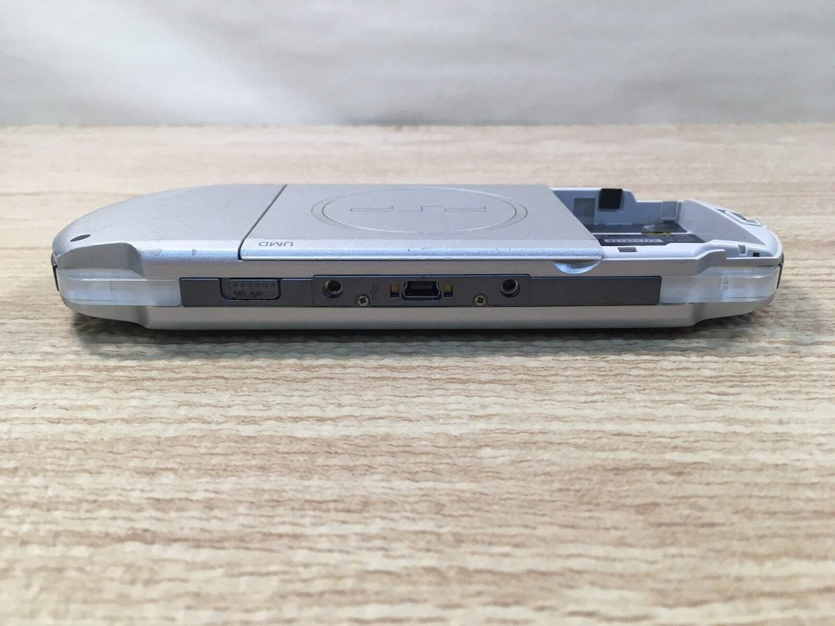 GD7368 With Defects - PSP-3000 MYSTIC Silver SONY PSP