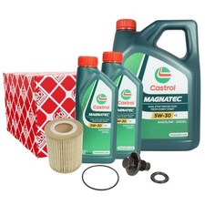FEBI Ölfilter 6L MAGNATEC 5W30 C3 für RANGE ROVER L405 SPORT L494 3.0 SDV6 TDV6