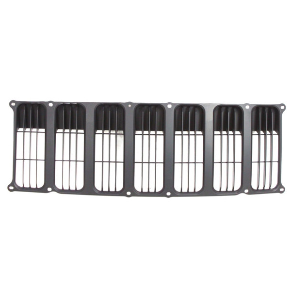 For 07-10 Patriot 2.0/2.4L Front Face Bar Grille Insert Assembly Black Plastic Q