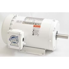 Dayton 5Xat8 Washdown Motor, 3 Ph, Tefc, 1 Hp, 1760 Rpm