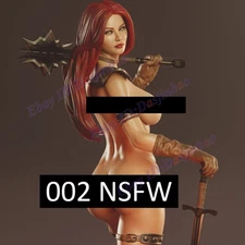 Red Sonja 1/8 3D Printing Model Kit Unpainted Unassembled GK 24CM 002 NSFW