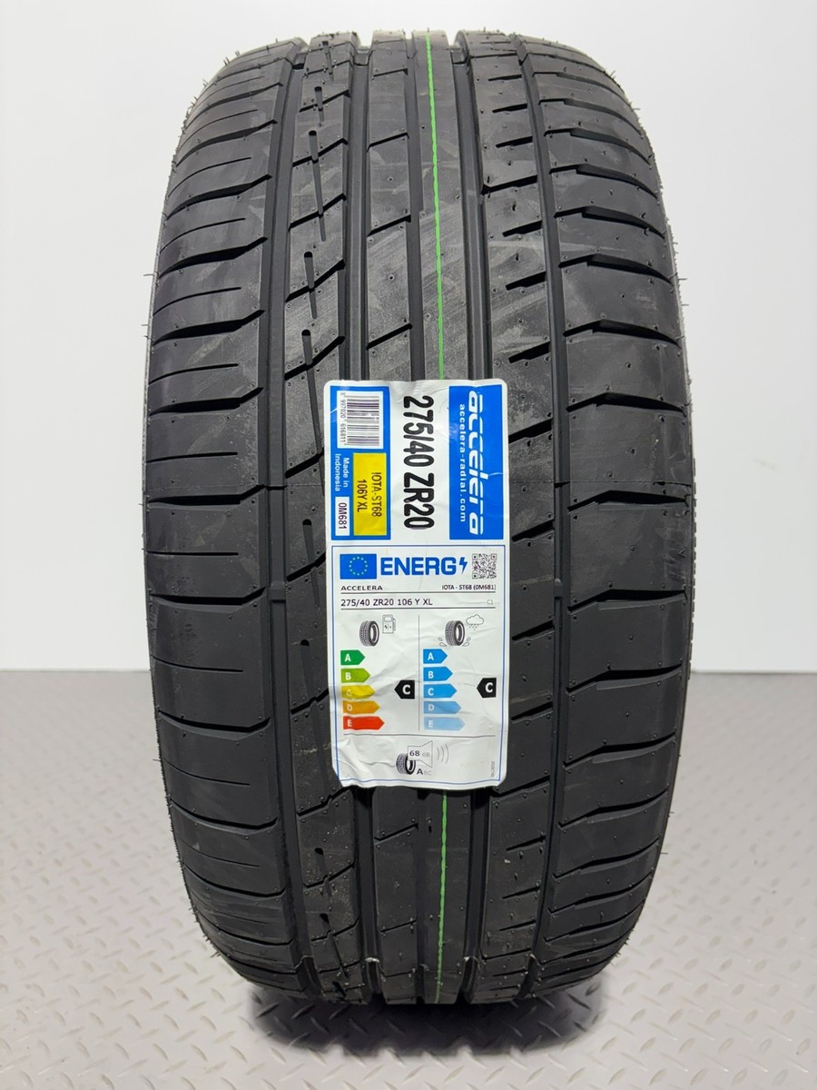 2 x 275/40ZR20 106Y XL ACCELERA 275 40 20 EXTRA LOAD TYRES 275