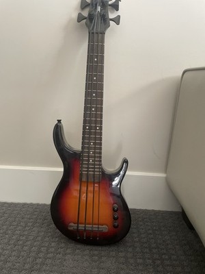 Yamaha RBX Electric Bass Guitar 4-String Sunburst Right-Handed Solid Body