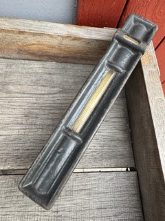 Alte antike Maschinenwasserwaage 250mm Lang schwer massiv