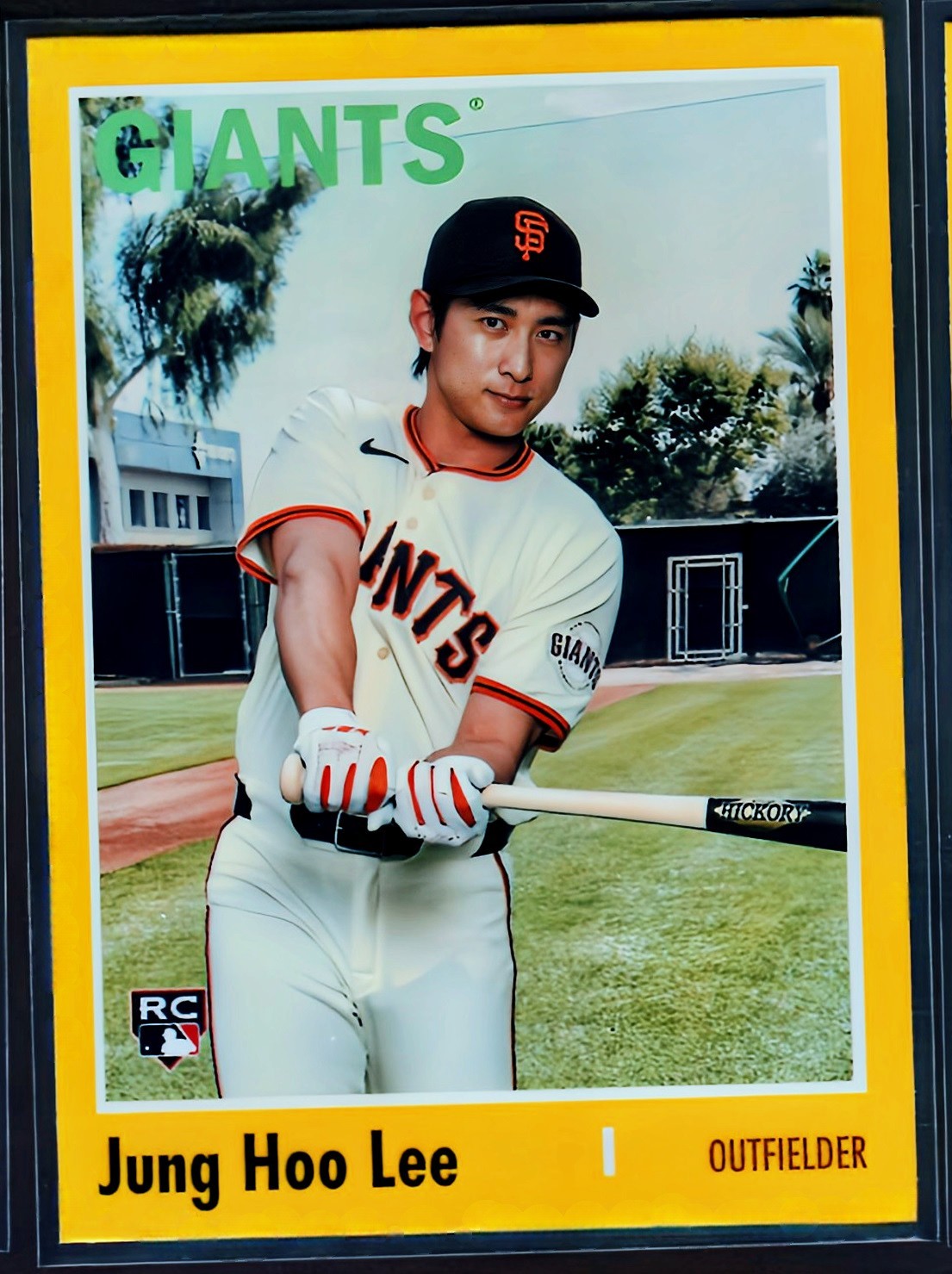 2024 Topps Archives - 1970 Topps Jung-Hoo Lee #127 Yellow Foilboard (RC)