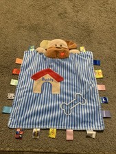 Taggies Puppy Dog Buddy Security Blanket Plush Baby Lovey Mary Meyer