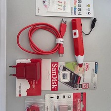 Saifen CR3-4BS Red Pen with 64GB Micro SD Card Official