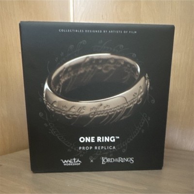 Weta Workshop Fan Expo Exclusive Giant One Ring LOTR 25th Anniversary Prop 