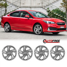 For 2017-2023 Subaru Impreza 16 Hubcaps Snap-on Wheel Covers 28111fl03a - 4pcs For 2017-2023 Subaru Impreza 16 Hubcaps Snap-on Wheel Covers 28111fl03a - 4pcs