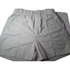 Signature by Levi Strauss Girls Pull-On Shorts Elastic Waist Green Size 6