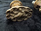 Heavy Metal Antique-Brass Restoration Hardware Furniture Cabinet Door Knob Pull — photo 2