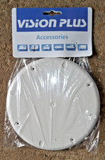NEW CAMPER CARAVAN ANTENNA BLANKING PLATE 18.5(DIA)x.5cm +FIXINGS ~ TRACKED POST
