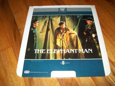 THE ELEPHANT MAN CED VIDEODISC BRAND NEW SEALED VERY RARE PHILIP ANGLIM