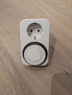 Zeitschaltuhr mit steckdose