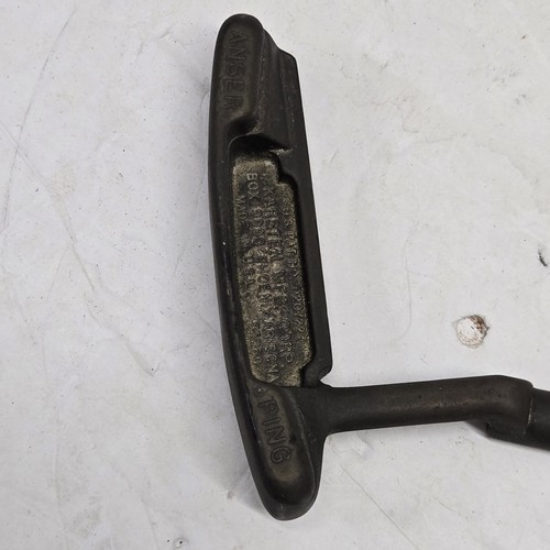 Ping Anser Manganese Bronze 85068 Plumbers-Neck Sound Slot 34" Putter Golf Club - Picture 3 of 11