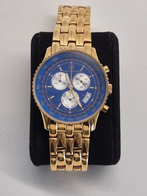Constantin Durmont Chronograph Armbanduhr goldfarbig Edelstahl - ungetestet