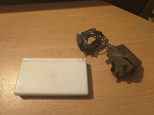 Nintendo DS Lite White Handheld Gaming Console With Official Charger