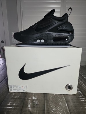 Nike Adapt Auto Max Triple Black CZ6799-002 Size 9 With Box, Charger And Cable