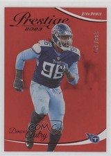 2023 Panini Prestige Xtra Points Premium Red 130/399 Denico Autry #284 qw7