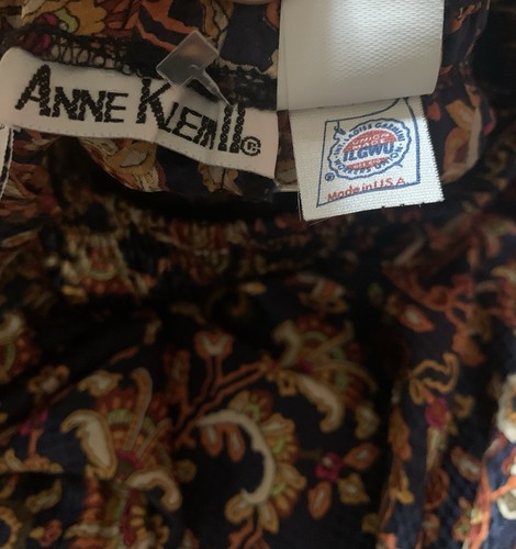 Vintage Anne Klein Seidenrock - Bild 3 von 7