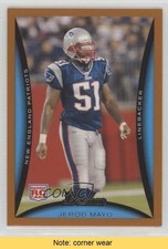 2008 Bowman Orange 209/250 Jerod Mayo #244 READ 4nb