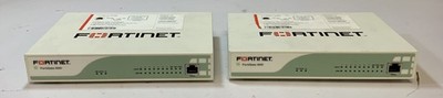 (Lot of 2) Fortinet FG-60D Network Secutiry Appliance Firewall, White ''B6D''