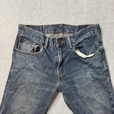 Levis 511 Jeans Womens 28 Blue Denim Cotton Faded Performance Slim American