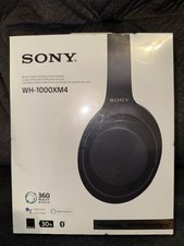 Sony WH-1000XM4 Over the Ear Wireless Headset - Black BRAND NEW SEALED