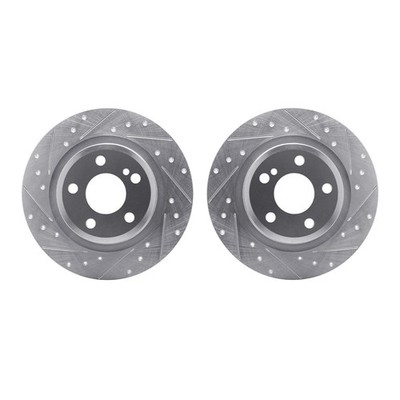 WGPN1-63140 R1 Concepts Brake Discs 2-Wheel Set Rear  for MB Mercedes SLK Class