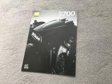 Nikon D700 brochure