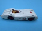 Vintage Dinky Meccano LTD 237 Mercedes Benz Racer #30 w/Driver & Wheel England